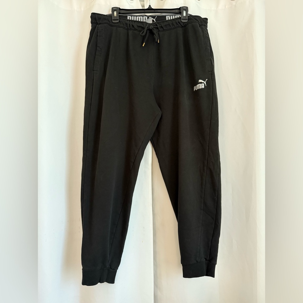 Puma Men's Black Jogger Pants